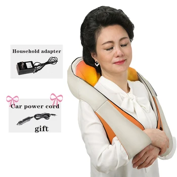 Car / Home Multi-function Shawl Massager Shiatsu Back Shoulder Neck Body Massage Infrared Heating Kneading electric massager
Car / Home Multi-function Shawl Massager Shiatsu Back Shoulder Neck Body Massage Infrared Heating Kneading electric massager