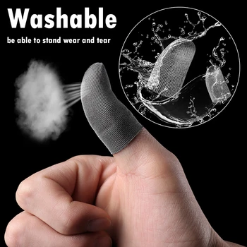 1Pair Breathable Game Controller Finger Cover Sweat Proof Non-Scratch Sensitive Sleeve Mobile Touch Screen Finger Sleeve
1Pair Breathable Game Controller Finger Cover Sweat Proof Non-Scratch Sensitive Sleeve Mobile Touch Screen Finger Sleeve