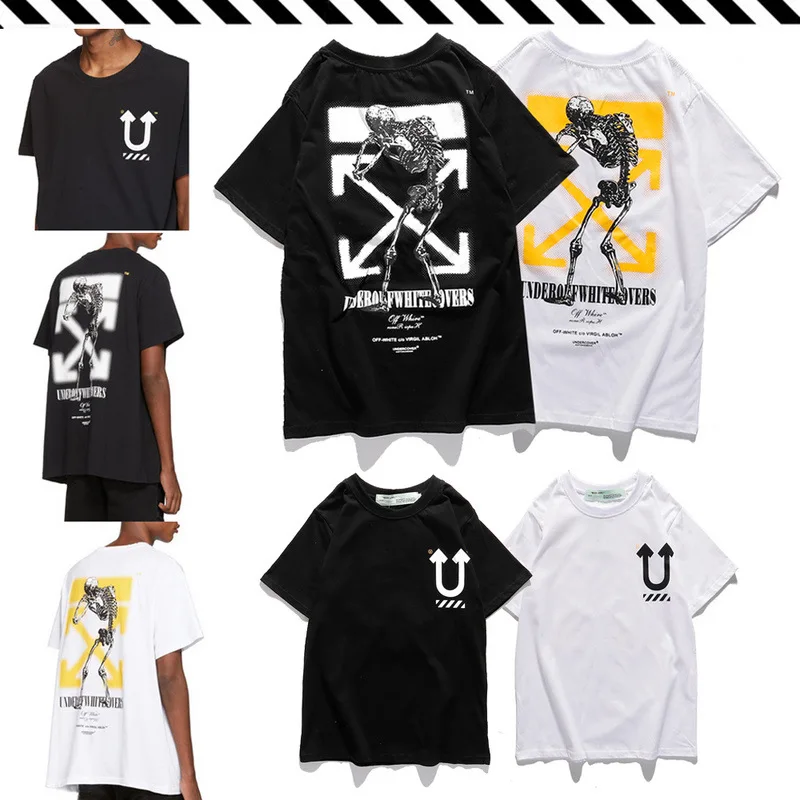 Popular Brand off X Undercover White Takahashi Shield 20ss Skeleton Printed Joint T-shirt Men And Women Short Sleeve
Popular Brand off X Undercover White Takahashi Shield 20ss Skeleton Printed Joint T-shirt Men And Women Short Sleeve