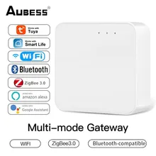 Tuya Multi-mode Gateway Zigbee WiFi Bluetooth-compatible Hub Bridge Smart Life APP Remote Control Works With Alexa Google Home
Tuya Multi-mode Gateway Zigbee WiFi Bluetooth-compatible Hub Bridge Smart Life APP Remote Control Works With Alexa Google Home
