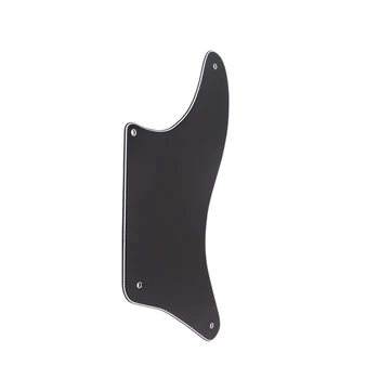 

3 Ply Guitar Pickguard for La Cabronita Telecaster ,Neck Pickup Notch 3Ply Black