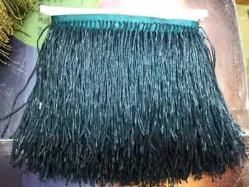 15cm width 5.5 yards glitter Beads Tassel Fringe Trimming Lace Fabric Latin dance skirts garments DIY Accessories Beaded Fringe
15cm width 5.5 yards glitter Beads Tassel Fringe Trimming Lace Fabric Latin dance skirts garments DIY Accessories Beaded Fringe