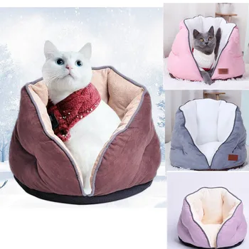 Soft Plush Dog Bed Cozy Pet House Non-slip Cat Bed House Winter Soft Beds Nesting Kennel For Cats Small Dog
Soft Plush Dog Bed Cozy Pet House Non-slip Cat Bed House Winter Soft Beds Nesting Kennel For Cats Small Dog