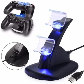 PS4 Controller Charger For Playstation 4 / PS4 Slim / PS4 PRO / PS4 Gamepad Charging Dock Station Stand Dual USB Fast Charging
PS4 Controller Charger For Playstation 4 / PS4 Slim / PS4 PRO / PS4 Gamepad Charging Dock Station Stand Dual USB Fast Charging