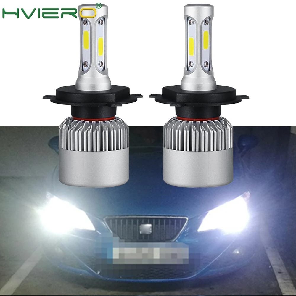 2X Led Bulb White Good LED COB LED Headlight Bulbs Hi-Lo Beam 72W 8000LM 6500K Headlamp Led Auto Lights DC12v Outdoor Lighting
2X Led Bulb White Good LED COB LED Headlight Bulbs Hi-Lo Beam 72W 8000LM 6500K Headlamp Led Auto Lights DC12v Outdoor Lighting