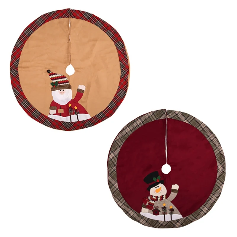105cm Christmas Tree Skirts Flannelette Santa Claus Snowman Tree Skirts Christmas Tree Ornaments Christmas Decorations
105cm Christmas Tree Skirts Flannelette Santa Claus Snowman Tree Skirts Christmas Tree Ornaments Christmas Decorations