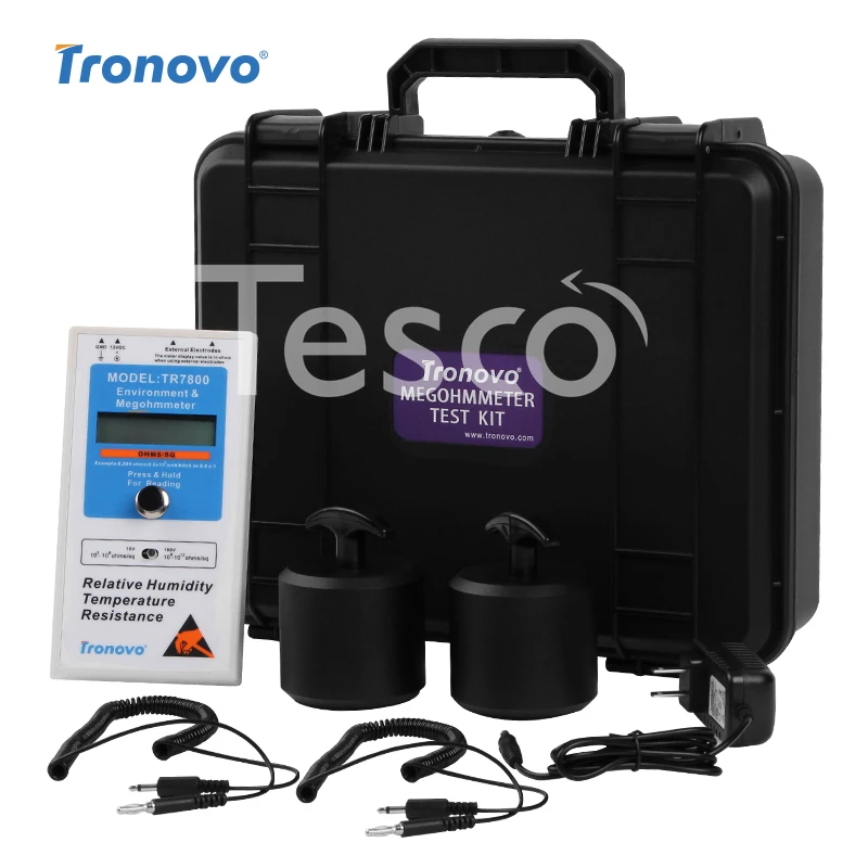 Resistance meter high resistance meter material anti-static test insulation resistance meter digital display
Resistance meter high resistance meter material anti-static test insulation resistance meter digital display