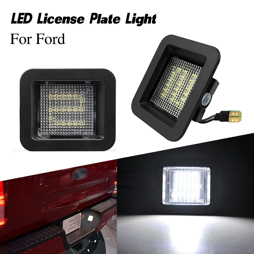 2PCS 18 LED License plate lights car number plate lamp Bulb Truck Rear Tail Light luces for Ford F-150 Raptor Auto Accessories
2PCS 18 LED License plate lights car number plate lamp Bulb Truck Rear Tail Light luces for Ford F-150 Raptor Auto Accessories