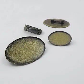 Blank Brooches Bases Oval Bezel Pin Back Broohes Cabochon Settings Findings Metal Pins For Badge Corsage Jewelry Craft Making
Blank Brooches Bases Oval Bezel Pin Back Broohes Cabochon Settings Findings Metal Pins For Badge Corsage Jewelry Craft Making