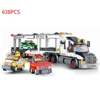 Toys for Children Small particles 638pcs City Transport Car Building Blocks Model Car toy Building Blocks Child Educationa toy
Toys for Children Small particles 638pcs City Transport Car Building Blocks Model Car toy Building Blocks Child Educationa toy