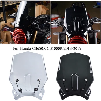 Motorcycle Windshield Windscreen Wind Screen Deflector Protector With Bracket For Honda CB1000R 2018 2019 CB650R 2019 2020
Motorcycle Windshield Windscreen Wind Screen Deflector Protector With Bracket For Honda CB1000R 2018 2019 CB650R 2019 2020