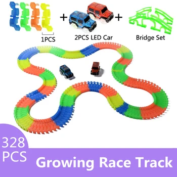 Glowing Magical Railway Tracks Race Bend Flexible Led Flash Light Car in Dark Racing Track Set Assembly Puzzle Toys For Boy
Glowing Magical Railway Tracks Race Bend Flexible Led Flash Light Car in Dark Racing Track Set Assembly Puzzle Toys For Boy