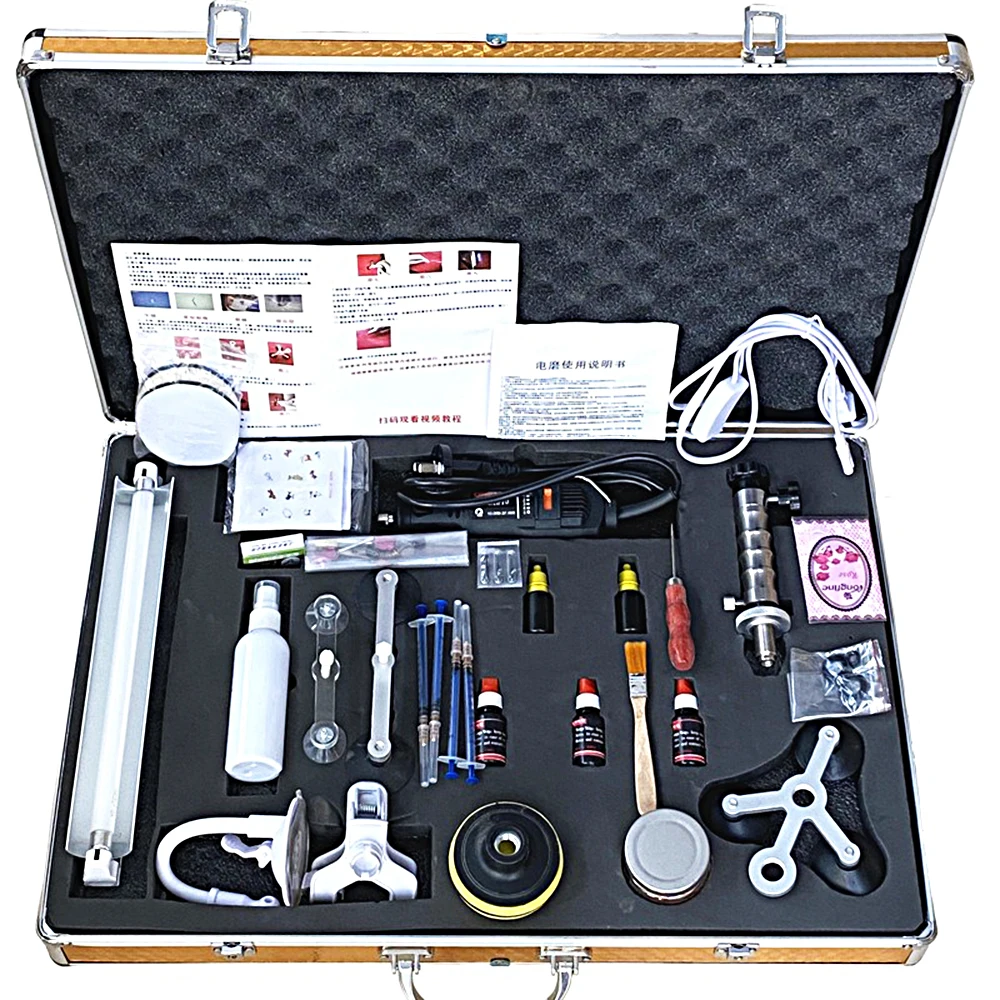 Car Glass Power Repair Tool Set Auto Glass Repair Front Liquid Drill Bit Car Windshield Repair Headlight Polish Repair
Car Glass Power Repair Tool Set Auto Glass Repair Front Liquid Drill Bit Car Windshield Repair Headlight Polish Repair