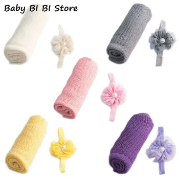 2 Pcs/set Creative Children Baby Photography Wrap Cloth Headband Set Newborn Photo Swaddle Towel
2 Pcs/set Creative Children Baby Photography Wrap Cloth Headband Set Newborn Photo Swaddle Towel