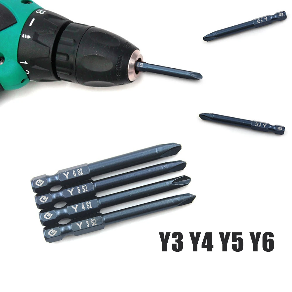 4pcs Screwdriver Bit 65mm 1/4in Hex Shank Drivers Magnetic Y3 Y4 Y5 Y6 Screwdriver Bit for air batch hand drill charging wrench
4pcs Screwdriver Bit 65mm 1/4in Hex Shank Drivers Magnetic Y3 Y4 Y5 Y6 Screwdriver Bit for air batch hand drill charging wrench