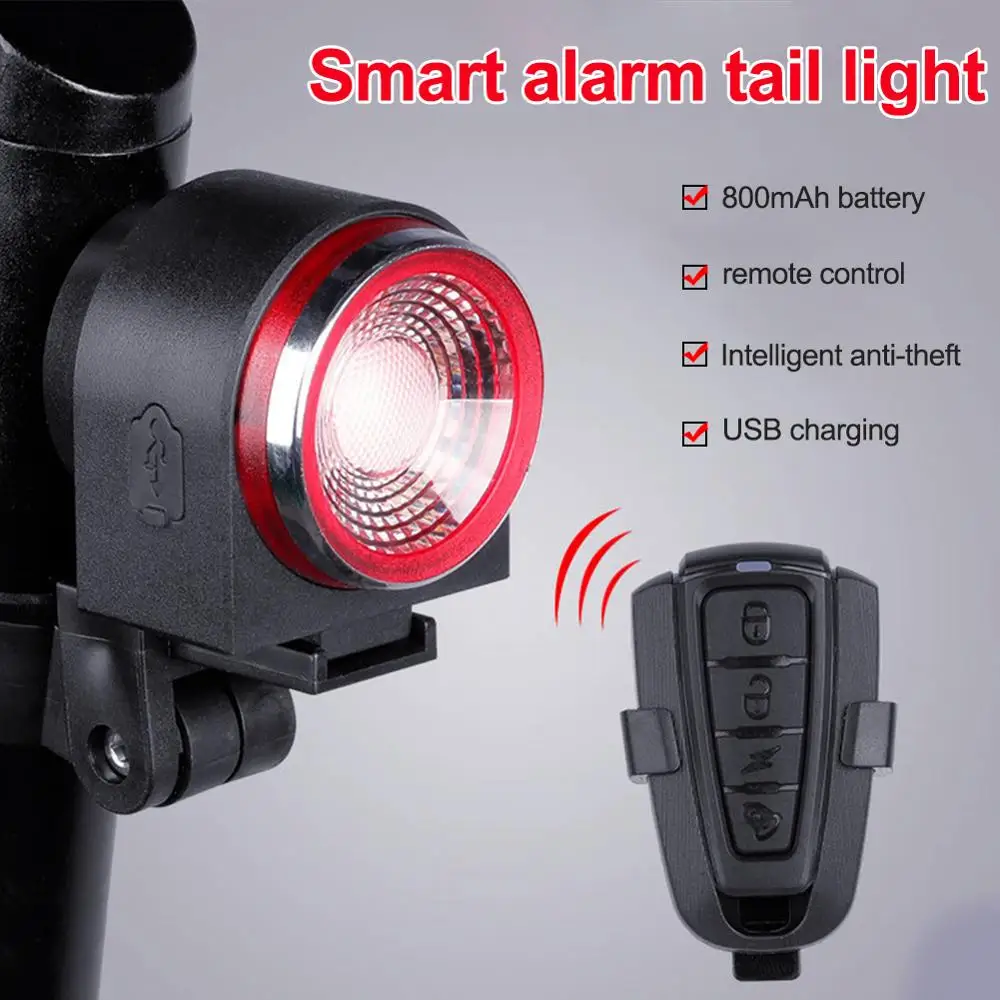 A8 Road Bike Anti-theft Alarm Lock Automatic Brake Cycling Taillight Remote Control Bicycle Rear Light MTB Wireless Bell
A8 Road Bike Anti-theft Alarm Lock Automatic Brake Cycling Taillight Remote Control Bicycle Rear Light MTB Wireless Bell