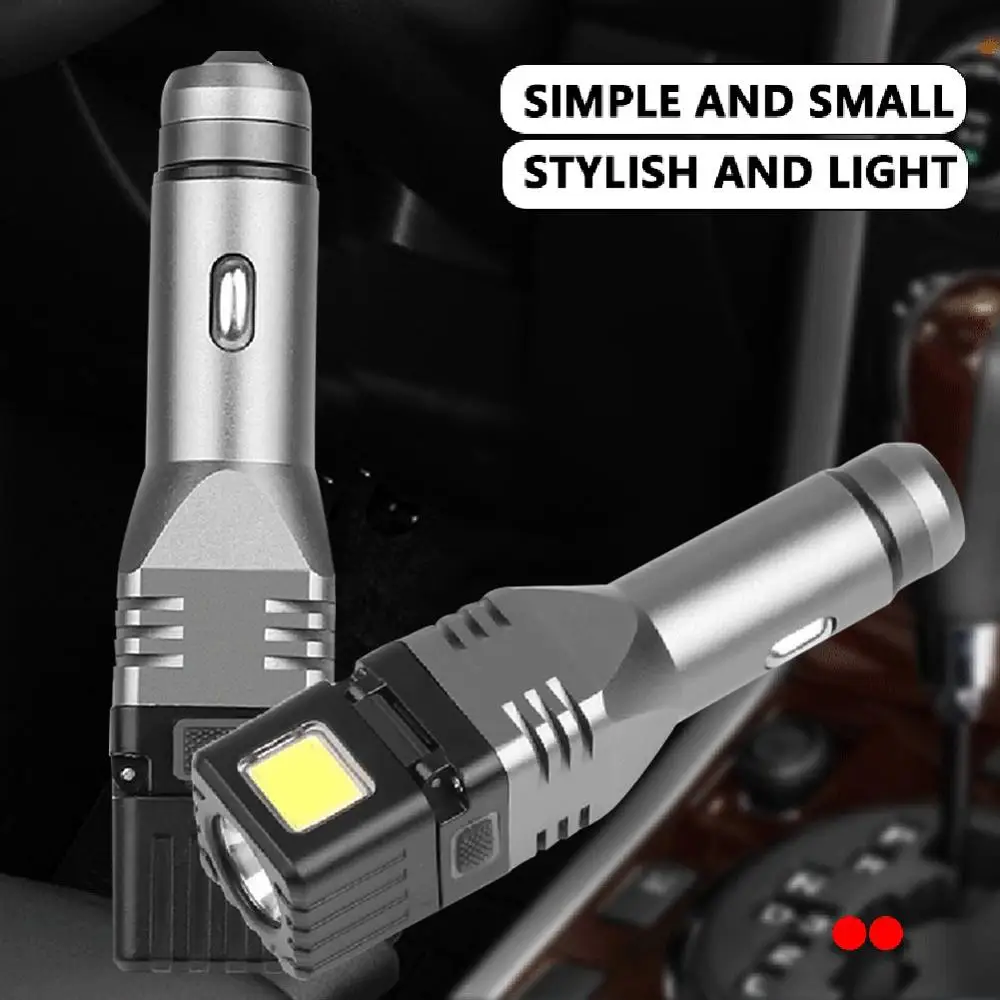 LED Flashlight Car Charger Spot Light with USB Port 4 Lighting Modes with Emergency Window Breaker for Camping, Hiking dropship
LED Flashlight Car Charger Spot Light with USB Port 4 Lighting Modes with Emergency Window Breaker for Camping, Hiking dropship