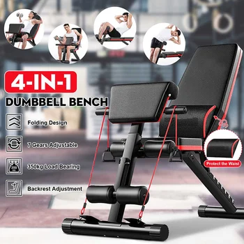 350Kg Folding Training Stool, Backrest 7-Position ABS Abdominal Training Stool, Dumbbell Stool, Sit-Up Board, Fitness Equipment
350Kg Folding Training Stool, Backrest 7-Position ABS Abdominal Training Stool, Dumbbell Stool, Sit-Up Board, Fitness Equipment