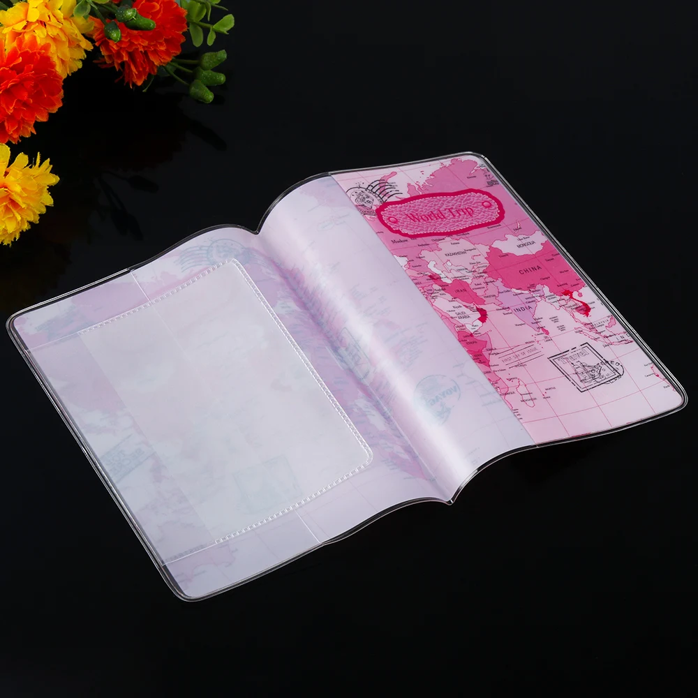 1PC World Map PVC Case Passport Holder Documents Folder Bag Ticket Document Business Card Holders Travel Storage Tool
1PC World Map PVC Case Passport Holder Documents Folder Bag Ticket Document Business Card Holders Travel Storage Tool