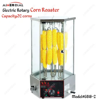 EB18-2 Electric Corn Roaster Machine 32 corns Stainless Steel Corn Roasting Machines with Four-sided tempered glass
EB18-2 Electric Corn Roaster Machine 32 corns Stainless Steel Corn Roasting Machines with Four-sided tempered glass