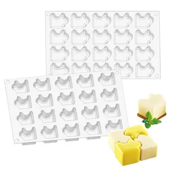 Puzzle Shape Eco-friendly Silicone Cake Decorating Mold For Baking Mould Dessert Mousse Pastry Pan Kitchen Baking Cake Tools
Puzzle Shape Eco-friendly Silicone Cake Decorating Mold For Baking Mould Dessert Mousse Pastry Pan Kitchen Baking Cake Tools