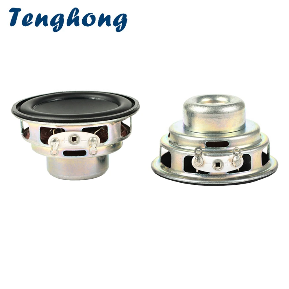 Tenghong 2pcs 45MM Full Range Speakers 16 Core 4Ohm 5W Portable Audio Speaker Round PU Edge Magnet Horn Loudspeaker Home Theater
Tenghong 2pcs 45MM Full Range Speakers 16 Core 4Ohm 5W Portable Audio Speaker Round PU Edge Magnet Horn Loudspeaker Home Theater