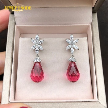Jewepisode Classic Quartz Emerald Wedding Engagement Drop Earrings for Women Solid 925 Silver Dangle Earrings Fine Jewelry Gift
Jewepisode Classic Quartz Emerald Wedding Engagement Drop Earrings for Women Solid 925 Silver Dangle Earrings Fine Jewelry Gift