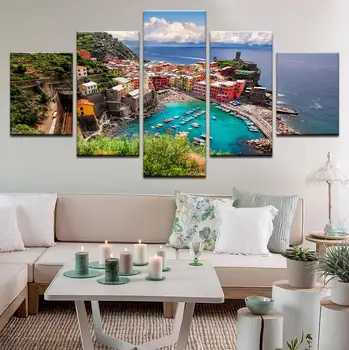 5 Piece Canvas Art Poster Natural Seascape Canvas Painting Home Living Room Decor Wall Artworks(No Frame) 
5 Piece Canvas Art Poster Natural Seascape Canvas Painting Home Living Room Decor Wall Artworks(No Frame)