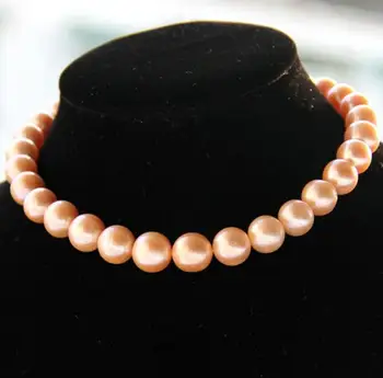 Jewelry Pearl Necklace 100% Genuine 11-12mm natural pearl necklace round light pink women's nekalce Free Shipping
Jewelry Pearl Necklace 100% Genuine 11-12mm natural pearl necklace round light pink women's nekalce Free Shipping