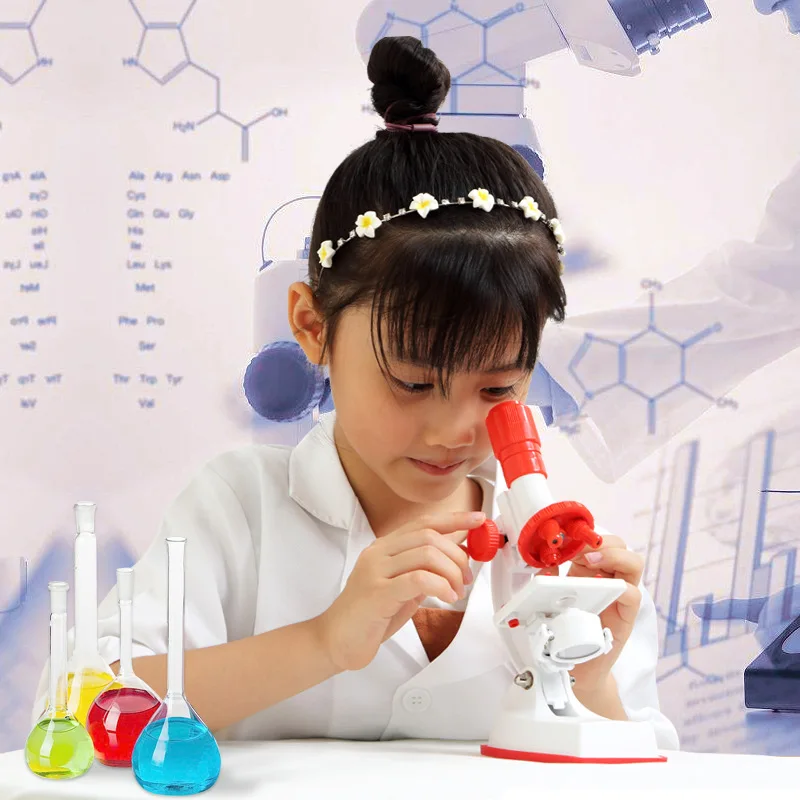 Microscope Science Experiment High Power High-definition Optical Biological Primary School STUDENT'S Children Toy Sets GIRL'S An
Microscope Science Experiment High Power High-definition Optical Biological Primary School STUDENT'S Children Toy Sets GIRL'S An