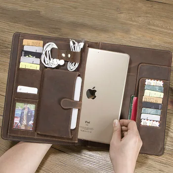 Retro Crazy Horse Pattern Protective Shell Case for Ipad Mini High-quality Genuine Leather Wallet Case Bag for IPad Pro 10.5
Retro Crazy Horse Pattern Protective Shell Case for Ipad Mini High-quality Genuine Leather Wallet Case Bag for IPad Pro 10.5