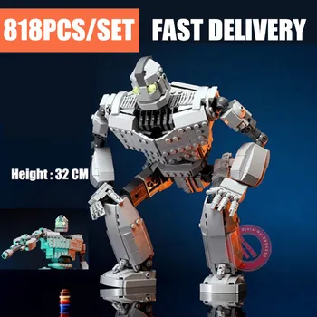 New MOC The Iron Robot Fit Lepining Technic City Figures Voltron Giant Model Building Blocks Bricks Kids Toys Boy Gifts Birthday
New MOC The Iron Robot Fit Lepining Technic City Figures Voltron Giant Model Building Blocks Bricks Kids Toys Boy Gifts Birthday