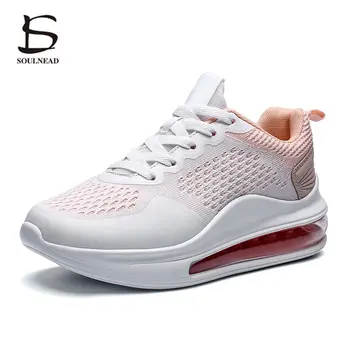 Men's Running Sneakers Breathable Fly Weave Air Cushion Running Shoes Couple Casual Sports Shoes Women Outdoor Jogging Sneakers
Men's Running Sneakers Breathable Fly Weave Air Cushion Running Shoes Couple Casual Sports Shoes Women Outdoor Jogging Sneakers
