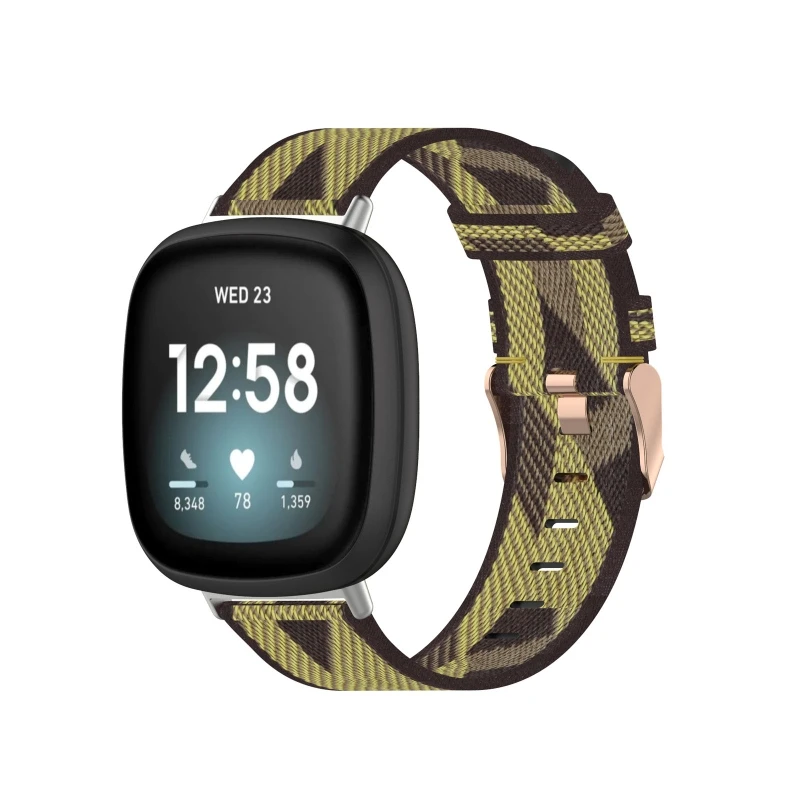 Replacement Nylon Watch Band Wrist Strap for -Fitbit Versa 3 / Sense Bracelet 62KA
Replacement Nylon Watch Band Wrist Strap for -Fitbit Versa 3 / Sense Bracelet 62KA