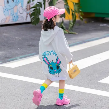 Korean baby girl mouse print hoodie dress autumn winter teen girl long hoodie kid children clothing child sweatshirt polerones
Korean baby girl mouse print hoodie dress autumn winter teen girl long hoodie kid children clothing child sweatshirt polerones