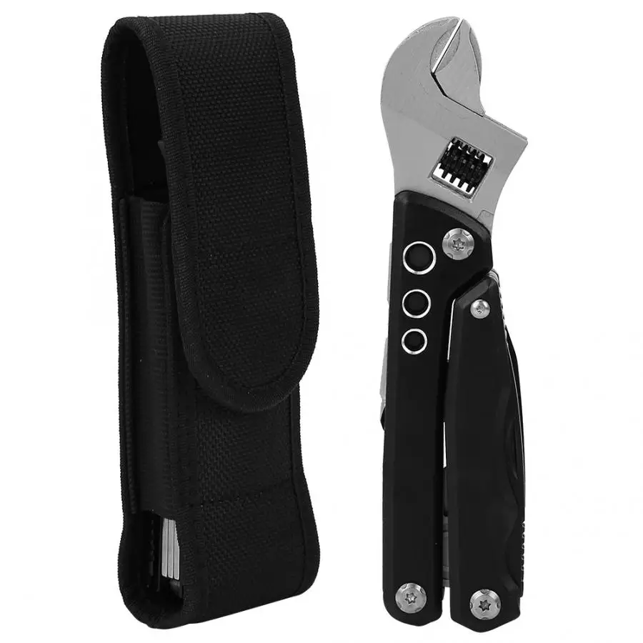Adjustable Wrench Multi Pliers Multifunction Folding Pliers Screwdriver Outdoor Tactical Tool Outdoor Fishing Camping
Adjustable Wrench Multi Pliers Multifunction Folding Pliers Screwdriver Outdoor Tactical Tool Outdoor Fishing Camping