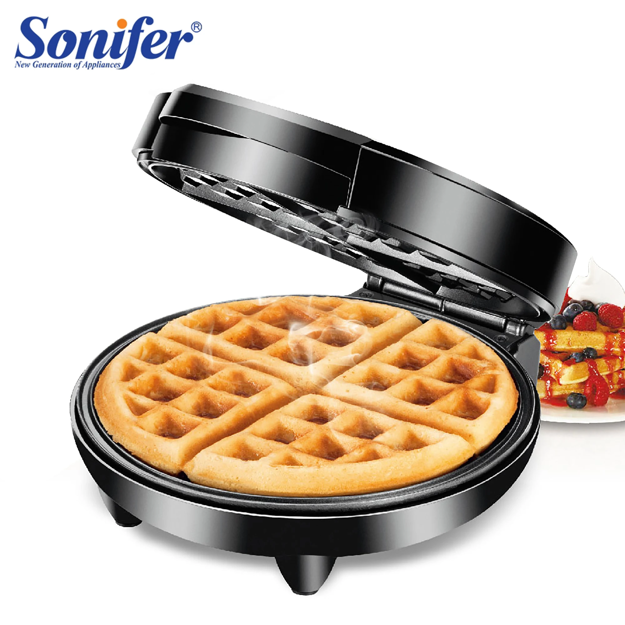 1200W Electric Waffle Sandwich Maker Machine Kitchen Breakfast Bubble Waffle Iron Donuts Multi-baker 220V Sonifer
1200W Electric Waffle Sandwich Maker Machine Kitchen Breakfast Bubble Waffle Iron Donuts Multi-baker 220V Sonifer