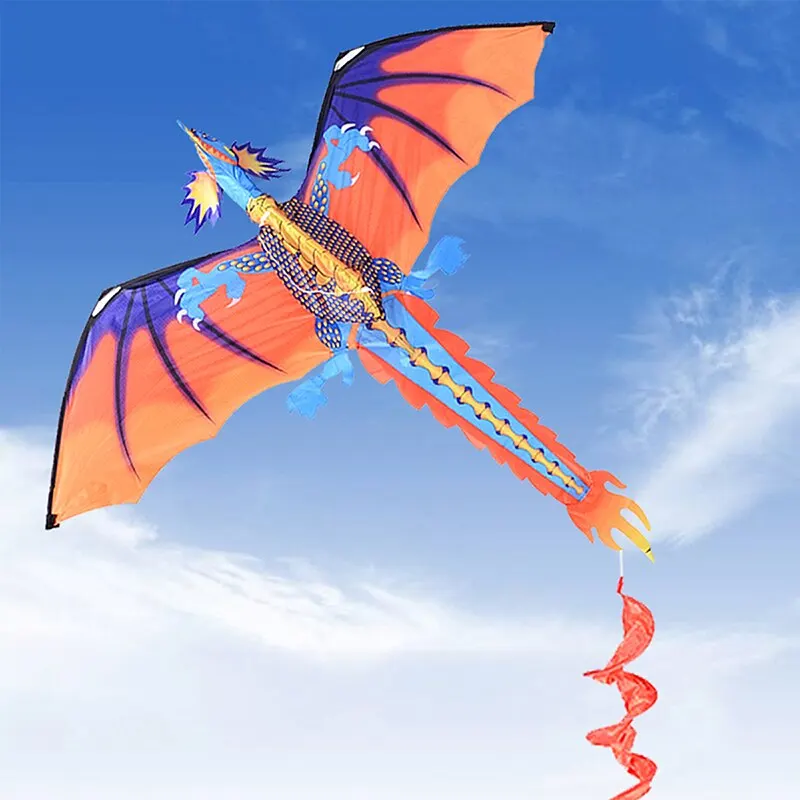 1pc Large Size 140cx120cm Dragon Kite Single Line Flying Kite with Tail 100m Flying Line Kite Kids Adults Outdoor Toys
1pc Large Size 140cx120cm Dragon Kite Single Line Flying Kite with Tail 100m Flying Line Kite Kids Adults Outdoor Toys