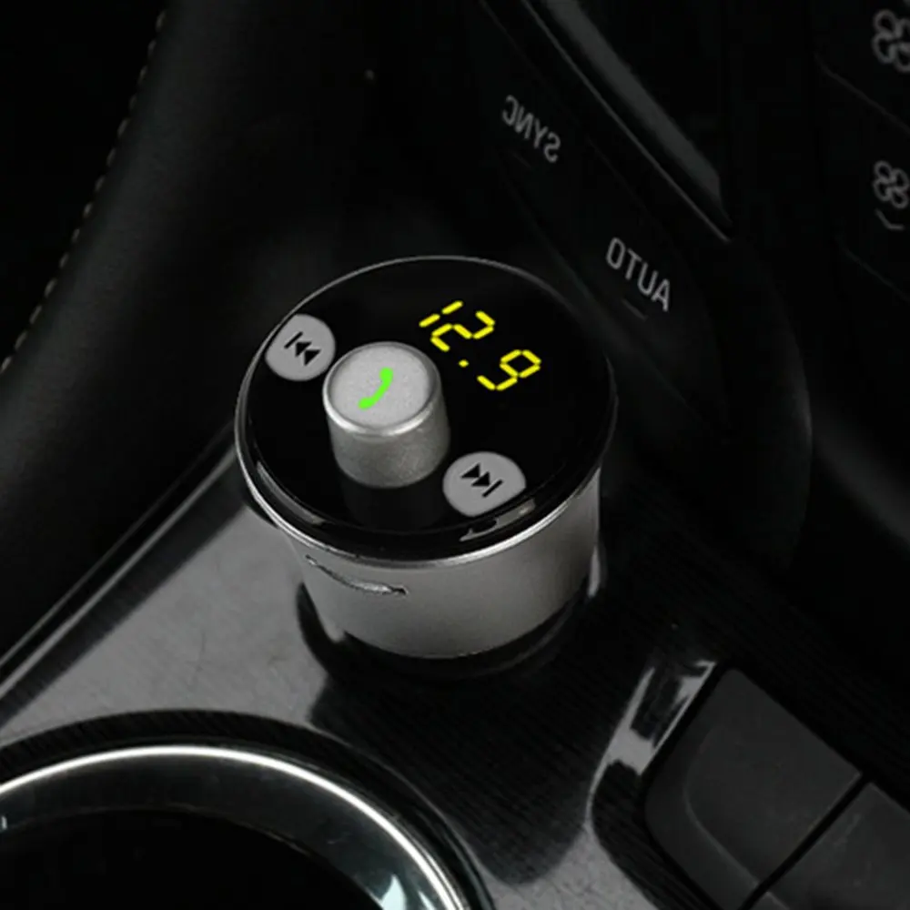 BC05 Car MP3 Player Audio FM Modulator Bluetooth FM Transmitter Car Kit USB Charger Support TF Card USB Disk
BC05 Car MP3 Player Audio FM Modulator Bluetooth FM Transmitter Car Kit USB Charger Support TF Card USB Disk