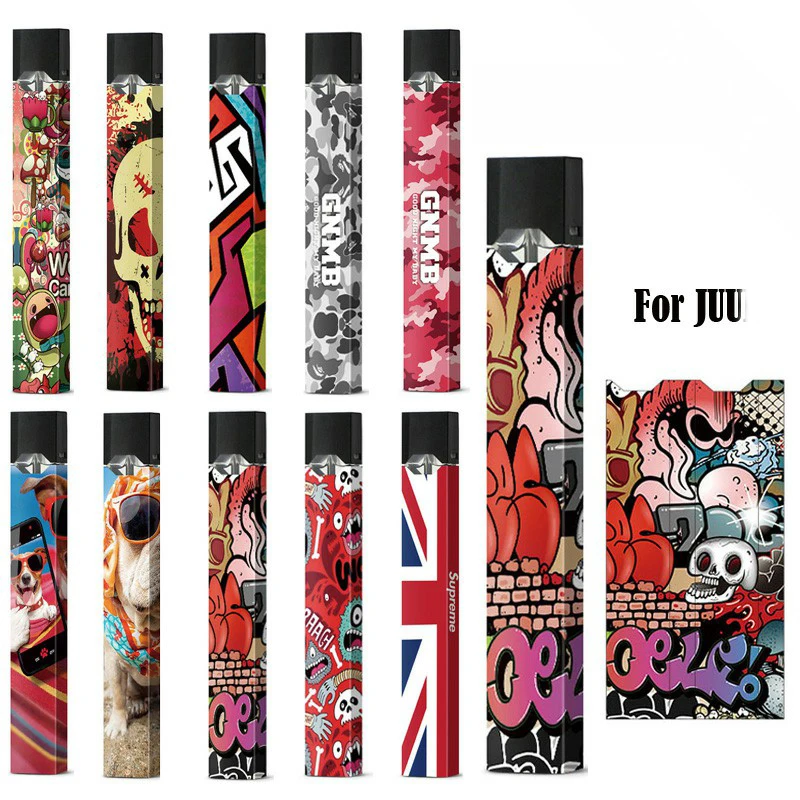 Sticker For JUUL skin Device Various Style Wrap Decal E-Cigarette Vape Pen Sticker OEM Customize
Sticker For JUUL skin Device Various Style Wrap Decal E-Cigarette Vape Pen Sticker OEM Customize