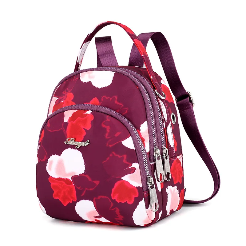 Printed Nylon Canvas Small Backpack Women's 2018 New Style Casual Fashion Multi-Compartment Oxford Cloth Travel Backpack
Printed Nylon Canvas Small Backpack Women's 2018 New Style Casual Fashion Multi-Compartment Oxford Cloth Travel Backpack