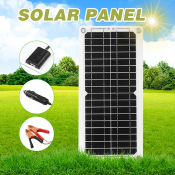 Solar Panel Kit Charge Controller USB Port Off Monocrystalline Module SAE Connection Cable Kits for Camping Car Boat Marine
Solar Panel Kit Charge Controller USB Port Off Monocrystalline Module SAE Connection Cable Kits for Camping Car Boat Marine