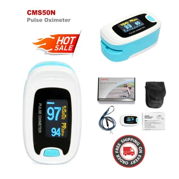 AirGTC OLED Fingertip Oxymeter Spo2 PR Monitor Blood Oxygen Pulse Oximeter CMS50NA
AirGTC OLED Fingertip Oxymeter Spo2 PR Monitor Blood Oxygen Pulse Oximeter CMS50NA