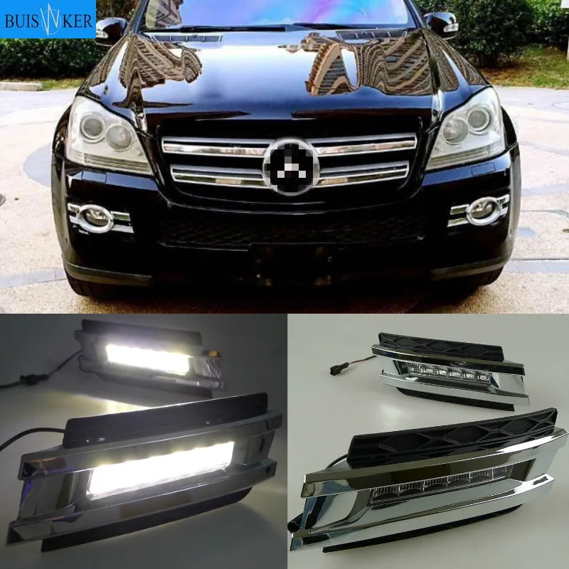 1 комплект для Mercedes Benz W164 GL320 GL350 GL450 2006-2009 светодиодные дневные ходовые огни DRL с крышкой из АБС-пластика для противотуманных фар
1 комплект для Mercedes Benz W164 GL320 GL350 GL450 2006-2009 светодиодные дневные ходовые огни DRL с крышкой из АБС-пластика для противотуманных фар