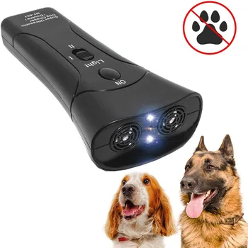 3 in 1 Pet Dog Repeller Anti Barking Stop Bark Training Device Trainer LED Ultrasonic Anti Barking Ultrasonic Without Battery
3 in 1 Pet Dog Repeller Anti Barking Stop Bark Training Device Trainer LED Ultrasonic Anti Barking Ultrasonic Without Battery