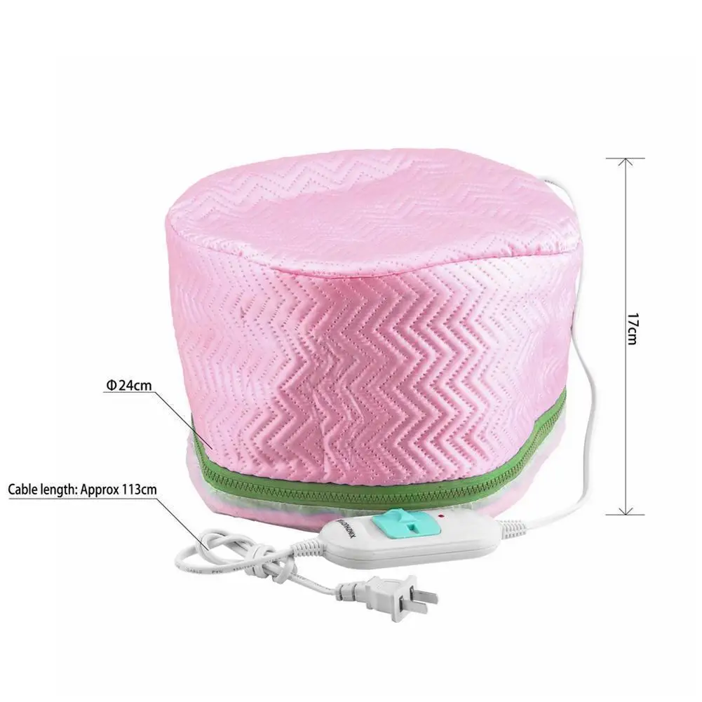 Electric Hair Mask Baking Oil Cap Thermal Treatment Temperature Control Protection Hair Steamer Cap MP789
Electric Hair Mask Baking Oil Cap Thermal Treatment Temperature Control Protection Hair Steamer Cap MP789