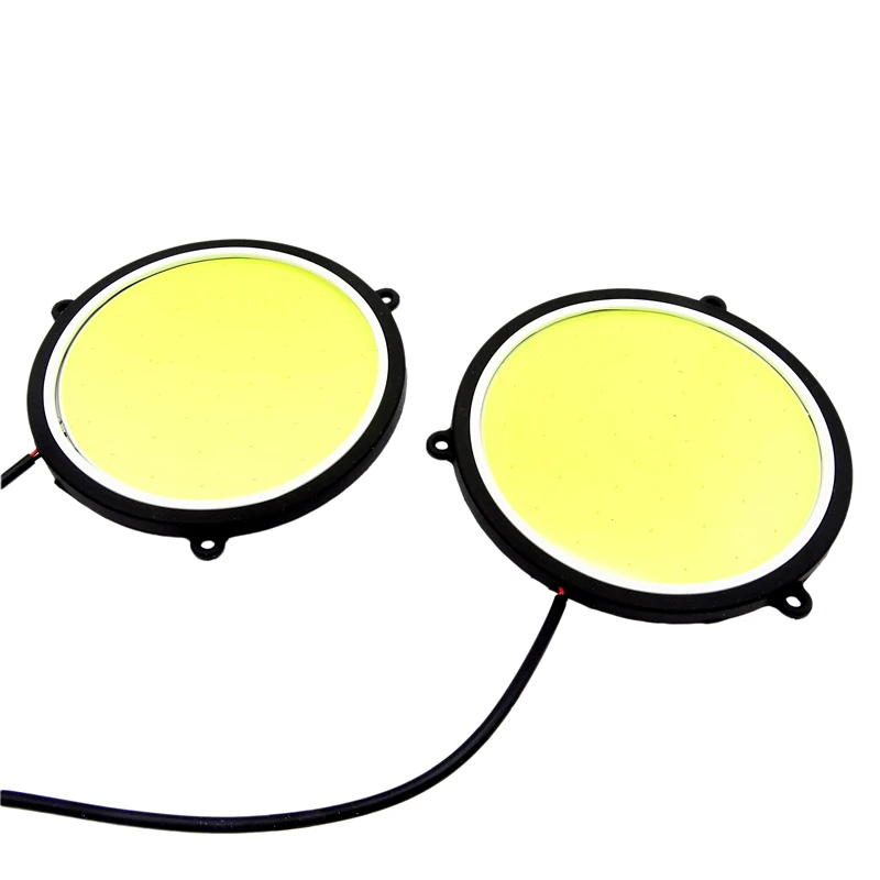 Car Signal Lamp DRL Daytime Running Lights Round Shape White LED Car DRL Waterproof Light Car Working Lights DC 12V 90mm
Car Signal Lamp DRL Daytime Running Lights Round Shape White LED Car DRL Waterproof Light Car Working Lights DC 12V 90mm