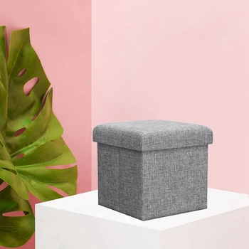 Multifunction Fodable Storage Box Linens Cube Ottoman Seat Stool Box Footrest Linens Furniture Bench Shoes Rack
Multifunction Fodable Storage Box Linens Cube Ottoman Seat Stool Box Footrest Linens Furniture Bench Shoes Rack