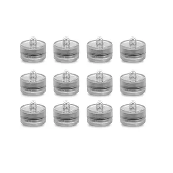 12Pcs 3 Colors Led Waterproof Electronic Candle Light Diving Light Round Home Decoration Props Creative Birthday Widding
12Pcs 3 Colors Led Waterproof Electronic Candle Light Diving Light Round Home Decoration Props Creative Birthday Widding
