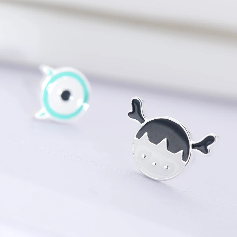 REETI 925 Sterling Silver cartoon Drop Glaze Stud Earrings For Women 2018 New Trend Personality Lady Fashion Jewelry
REETI 925 Sterling Silver cartoon Drop Glaze Stud Earrings For Women 2018 New Trend Personality Lady Fashion Jewelry